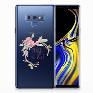 Samsung Galaxy Note 9 Telefoonhoesje met Naam Boho Text