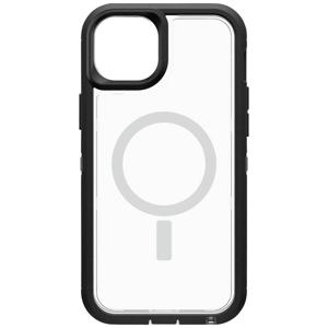 Otterbox Defender XT Cover Apple iPhone 14 Plus Transparant, Zwart MagSafe compatible, Stootbestendig