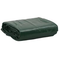VidaXL Dekzeil 650 g/m² 5x7 m groen