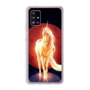 Last Unicorn: Samsung Galaxy A51 5G Transparant Hoesje