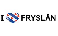 I Love Fryslan thema sticker 19.6 x 4.2 cm   - - thumbnail