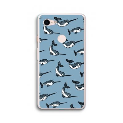 Narwhal: Google Pixel 3 XL Transparant Hoesje
