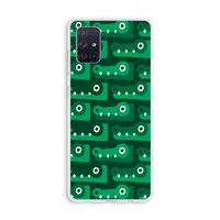 Crocs: Galaxy A71 Transparant Hoesje