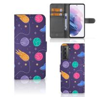 Samsung Galaxy S21 Plus | Wallet Case | met Pasjes | Space