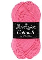 Scheepjes Cotton 8 720 Fuchsia