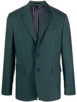 Paul Smith blazer en laine à simple boutonnage - Vert - thumbnail