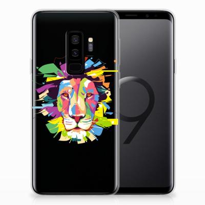 Samsung Galaxy S9 Plus Telefoonhoesje met Naam Lion Color Samsung Galaxy S9 Plus Telefoonhoesje met Naam Lion Color