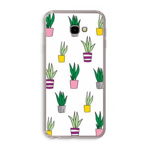 Sanseveria: Samsung Galaxy J4 Plus Transparant Hoesje