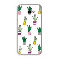 Sanseveria: Samsung Galaxy J4 Plus Transparant Hoesje