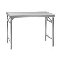 RVS werktafel - ECO - 60 x 120 cm - 210 kg - inklapbaar - Royal Catering