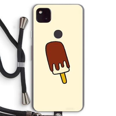Frisco: Pixel 4a 5G Transparant Hoesje met koord