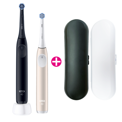 Oral-B iO Series 2 Black + Extra Body Pink