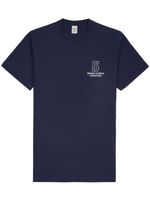 Sporty & Rich t-shirt College en coton - Bleu