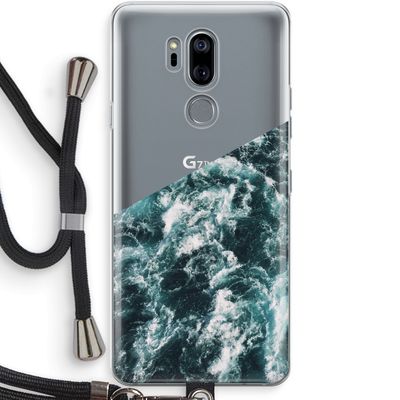 Zee golf: LG G7 Thinq Transparant Hoesje met koord