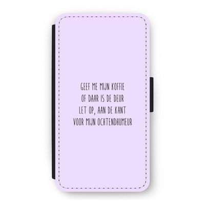 Ochtendhumeur: iPhone 11 Pro Flip Hoesje