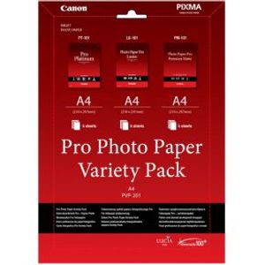 Canon PVP-201 Pro Photo Papier Variety Pack A 4 3x5 Vel