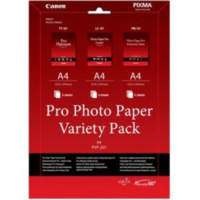 Canon PVP-201 Pro Photo Papier Variety Pack A 4 3x5 Vel