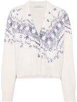 Philosophy Di Lorenzo Serafini cardigan boutonné à fleurs - Tons neutres