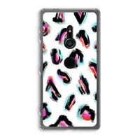 Cheetah color: Sony Xperia XZ2 Transparant Hoesje