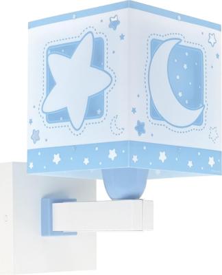 Dalber Blauwe wandlampMoonlight voor kinderkamer - 63239T