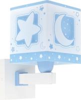 Dalber Blauwe wandlampMoonlight voor kinderkamer - 63239T