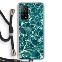 Weerkaatsing water: Xiaomi Mi 10T 5G Transparant Hoesje met koord