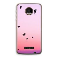 Fly away: Motorola Moto Z Force Transparant Hoesje