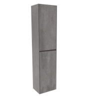 Storke Edge zwevende badkamerkast beton donkergrijs 40 x 30 x 170 cm - thumbnail