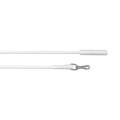 Trekstang 100cm wit - 4000465 - Leen Bakker