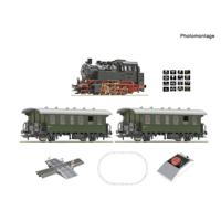 Roco 5100001 H0 analoge startset stoomlocomotief BR 80 met reizigerstrein - thumbnail