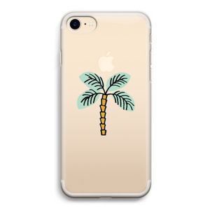 Palmboom: iPhone 7 Transparant Hoesje