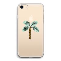 Palmboom: iPhone 7 Transparant Hoesje