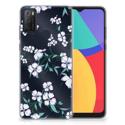 Alcatel 1S (2021) Uniek | TPU Case | Blossom White