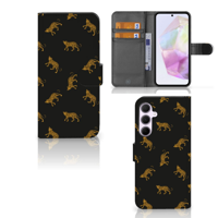 Telefoonhoesje met Pasjes voor Samsung Galaxy A35 Leopards