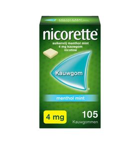 Kauwgom 4mg menthol mint