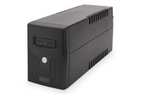 Digitus DN-170063-B UPS Line-interactive 0,6 kVA 360 W 2 AC-uitgang(en)