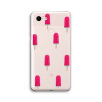 Waterijsje: Google Pixel 3 XL Transparant Hoesje