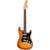 Fender American Performer Timber Stratocaster Honey Burst elektrische gitaar met deluxe gigbag