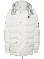 Philipp Plein doudoune Skull&Bones - Blanc