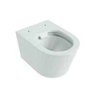 Wandcloset Mondiaz Lavie | 53 cm | Zonder spoelrand | Single fire | Excl.Toiletzitting | Keramiek | Greey (licht grijs)