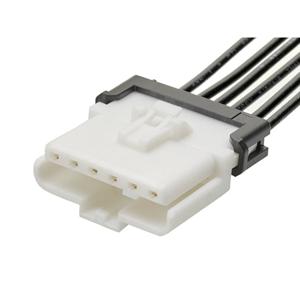 Molex 369220602 Male/female behuizing (kabel) Totaal aantal polen: 6 Rastermaat: 3.00 mm Inhoud: 1 stuk(s) Bulk