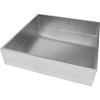 Hammond Electronics 1444-17174 Chassisbehuizing (l x b x h) 432 x 432 x 102 mm Aluminium Natuur 1 stuk(s)