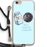 Best Friend Forever: iPhone 6 / 6S Transparant Hoesje met koord