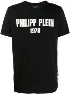 Philipp Plein t-shirt à logo imprimé - Noir