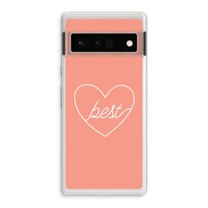 Best heart: Google Pixel 6 Pro Transparant Hoesje