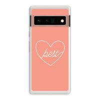 Best heart: Google Pixel 6 Pro Transparant Hoesje