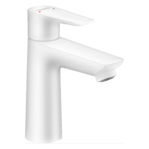 Hansgrohe Wastafelmengkraan Talis E 110 Eengreeps CoolStart Zonder Afvoer Mat Wit