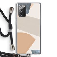Formo: Samsung Galaxy Note 20 / Note 20 5G Transparant Hoesje met koord