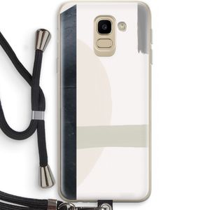 Baca: Samsung Galaxy J6 (2018) Transparant Hoesje met koord