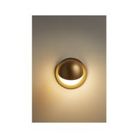 LED design wandlamp Alfi opbouw met scheve kap - thumbnail